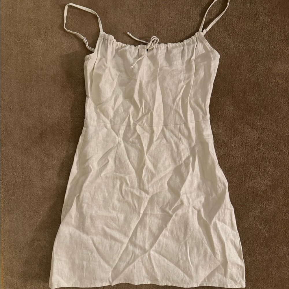 Reformation Linen Mini Dress